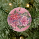 Search for dahlia flower ornaments Violet
