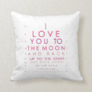 Search for love you to the moon and back pillows Baby