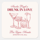 Search for drunk stickers Red