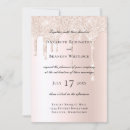 Search for pink champagne wedding invitations Script