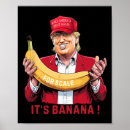 Search for funny banana posters Donald