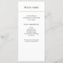Recherche de gold wedding programs Blanc