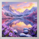 Search for sunrise lake posters Mountain