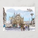 Search for milan italy postcards Classic