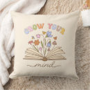 Search for book lover pillows Back to school