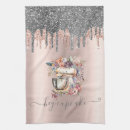 Search for silver and gold tea towels Glitter