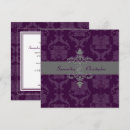 Search for plum and grey wedding invitations Eggplant