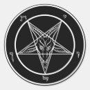 Search for magic pentagram stickers Baphomet