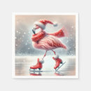 Search for christmas flamingo napkins Bird