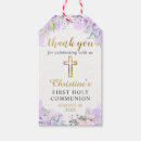 Search for floral gift tags First holy communion