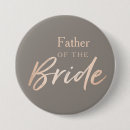 Search for bride father buttons Typography