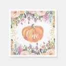 Search for pumpkin napkins Autumn