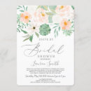 Search for drive by bridal shower invitations Greenery
