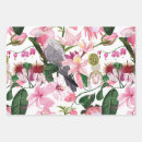 Recherche de perroquet papier cadeau Fleurs