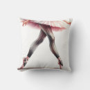 Search for ballerina pillows Watercolor