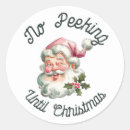 Recherche de fête des pères vintage autocollants Vintage santa claus