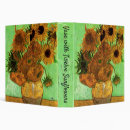 Search for twelve binders Sunflowers