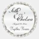 Search for white satin stickers Silver
