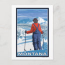 Recherche de affiche de ski cartes postales Lanterne