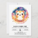 Search for hamster birthday invitations Pet