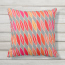 Search for coral and gray pillows Leaves