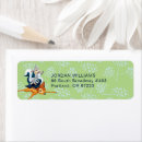 Search for classic design return address labels Woodland animal