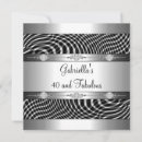 Search for black and white check invitations Stylish