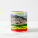 Recherche de lisbonne portugal tasses Aquarelle