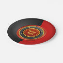 Search for black and red paper plates Birthday