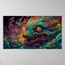 Recherche de rétro futuriste posters Psychédélique