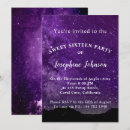 Search for starry night sweet 16 invitations Stars