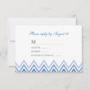 Search for blue ombre invitations Rsvp