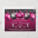 Search for hot pink quinceanera invitations Glitter