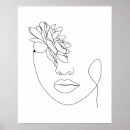 Search for abstract woman face art Woman line drawing