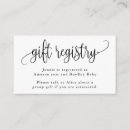 Search for baby registry inserts Bridal shower