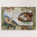 Recherche de michelangelo puzzles Fresque