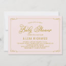 Search for border baby girl shower invitations Elegant