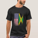 Search for jamaican american tshirts Usa