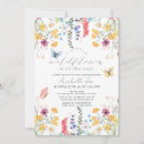 Search for butterflies baby shower invitations Flower