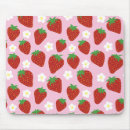 Recherche de motif fraise tapis souris Été
