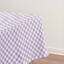 Search for lavender gingham tablecloths Chequered