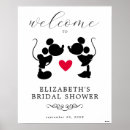 Search for mickey minnie silhouette Bridal shower