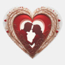 Search for love inside stickers Couple