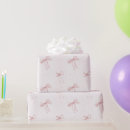Search for pink bow wrapping paper Stripes