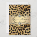 Search for leopard invitations 50th