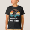 Search for crows attempted murder tshirts Joke