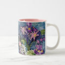 Recherche de iris tasses Aquarelle