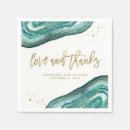 Search for turquoise gold napkins Typography