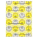 Search for yellow and grey tablecloths Pattern