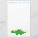 Search for dinosaur stationery paper Jurassic